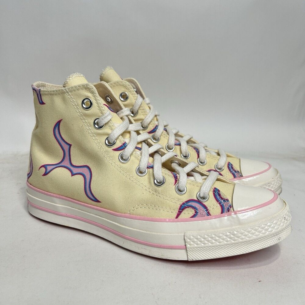 Converse Golf Le Fleur x Chuck 70 High Flame “Pastel Yellow” 2024